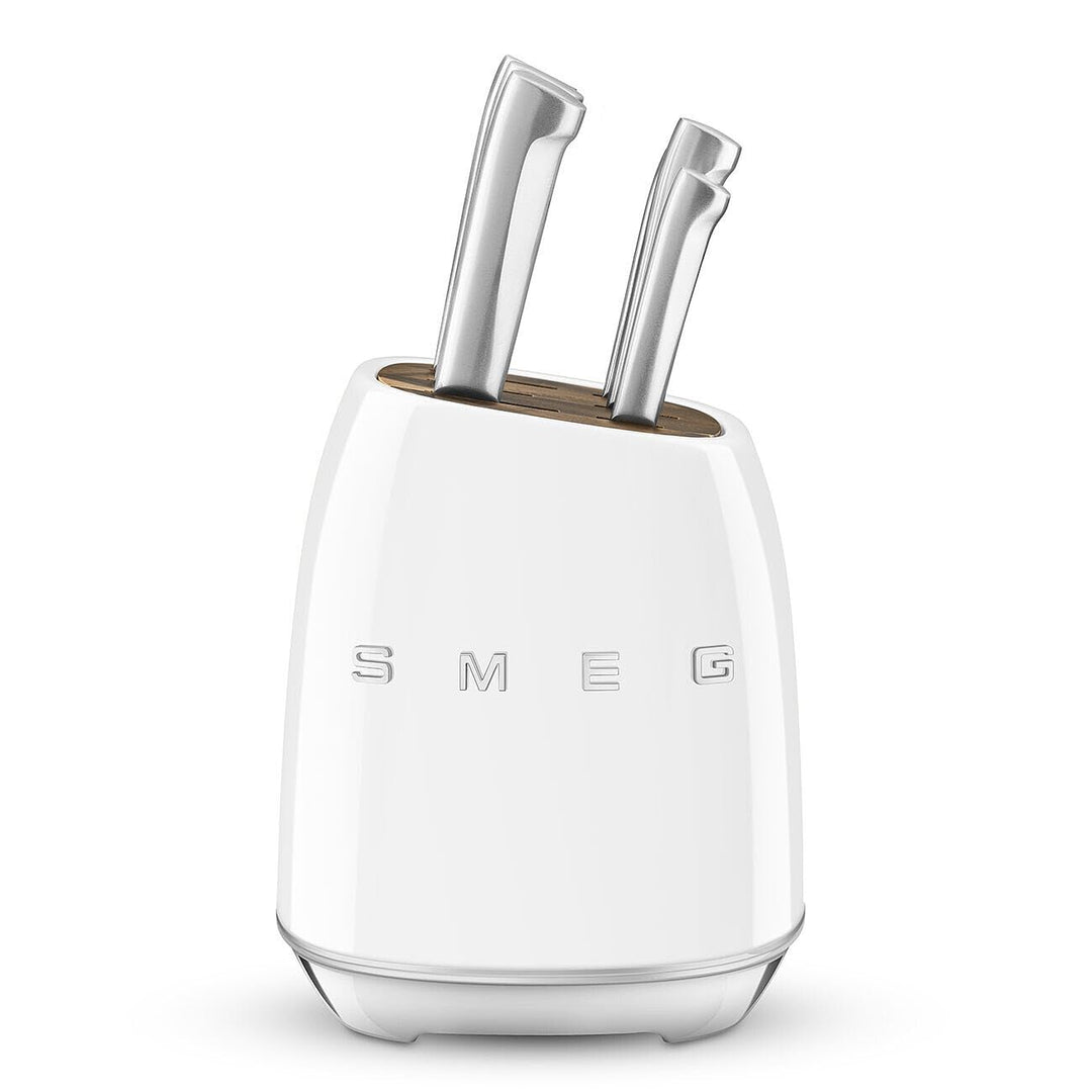 Smeg, Messerblock, KBSF02WH, Weiss, Weiß