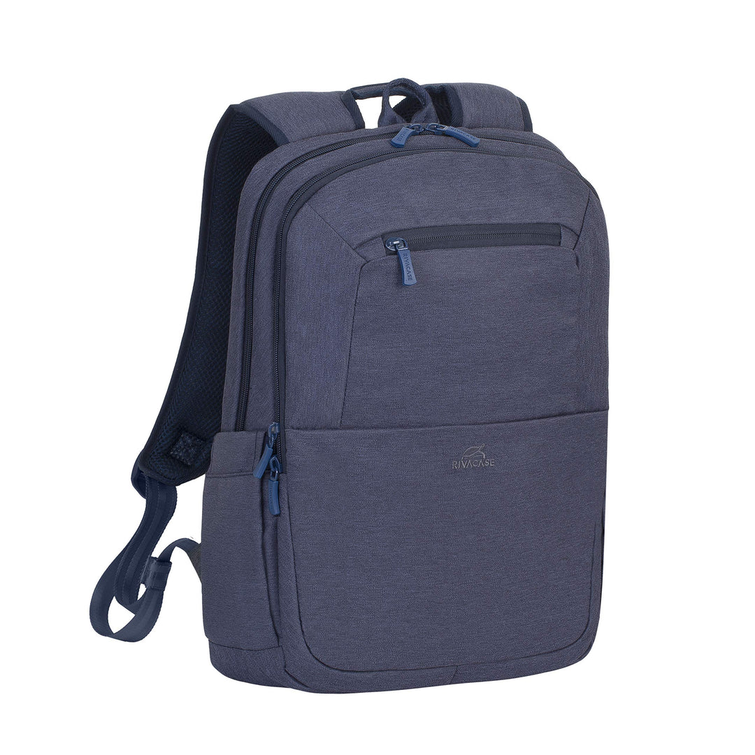 Rivacase wasserfester Laptop-Rucksack mit einem Fach für Notebook bis 15,6 Zoll und Tablet bis 10,1