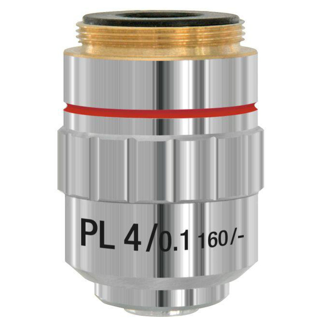 Bresser Objektiv, 5941504, DIN-PL 4x planachromatisch (Mikroskop), 4x