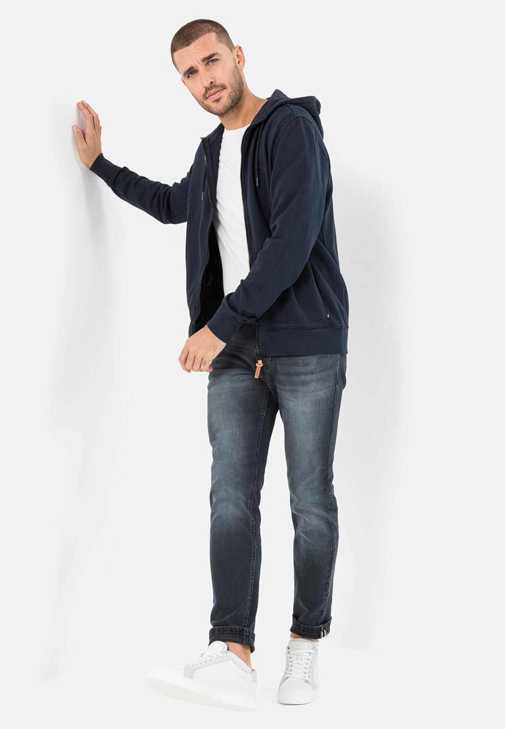 camel active Herren fleXXXactive® Denim in Slim Fit 31W / 30L Dunkelblau, 31W / 30L Dunkelblau