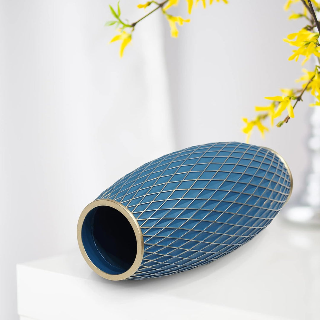 Suanti Blumenvase, 27,9 cm hohe Vase mit minimalistischem Design und einzigartigen Formen, Bodenvase