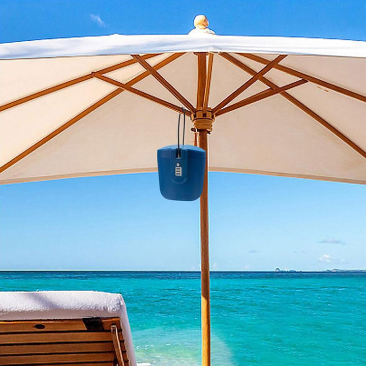 Strandsafe für Ihre Wertsachen | Tragbare Anti-Diebstahl Schlossbox | Wasserdichte Strandsafe | Sich