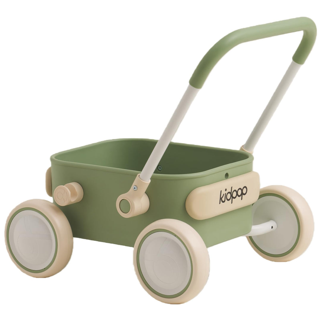 Kidpop PULA Schiebewagen für Babys, Balance-Lauflernwagen für Jungen & Mädchen, ab 7 Monaten bis 3 J
