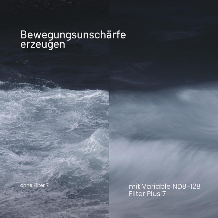 Urth 67 mm Variabler Graufilter ND8-128 (3-7 Stop) ND Filter (Plus+) 67mm, 67mm