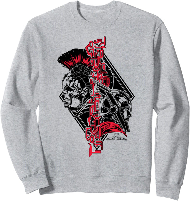 Marvel Thor: Ragnarok Hulk And Thor Color Pop Sweatshirt