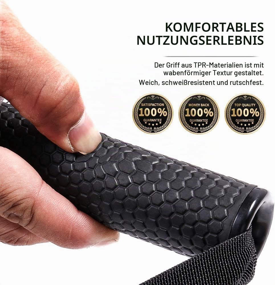INNSTAR Einhandgriff Kabelzug Griffe für Widerstandsbänder, Ideal für Home Gym Seilzug Fitness Kraft