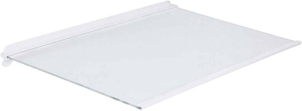easyPART Kompatibel/Ersatz für Beko 4657830100 Glasplatte mitte für Kühlteil 450x305mm mit Leisten f