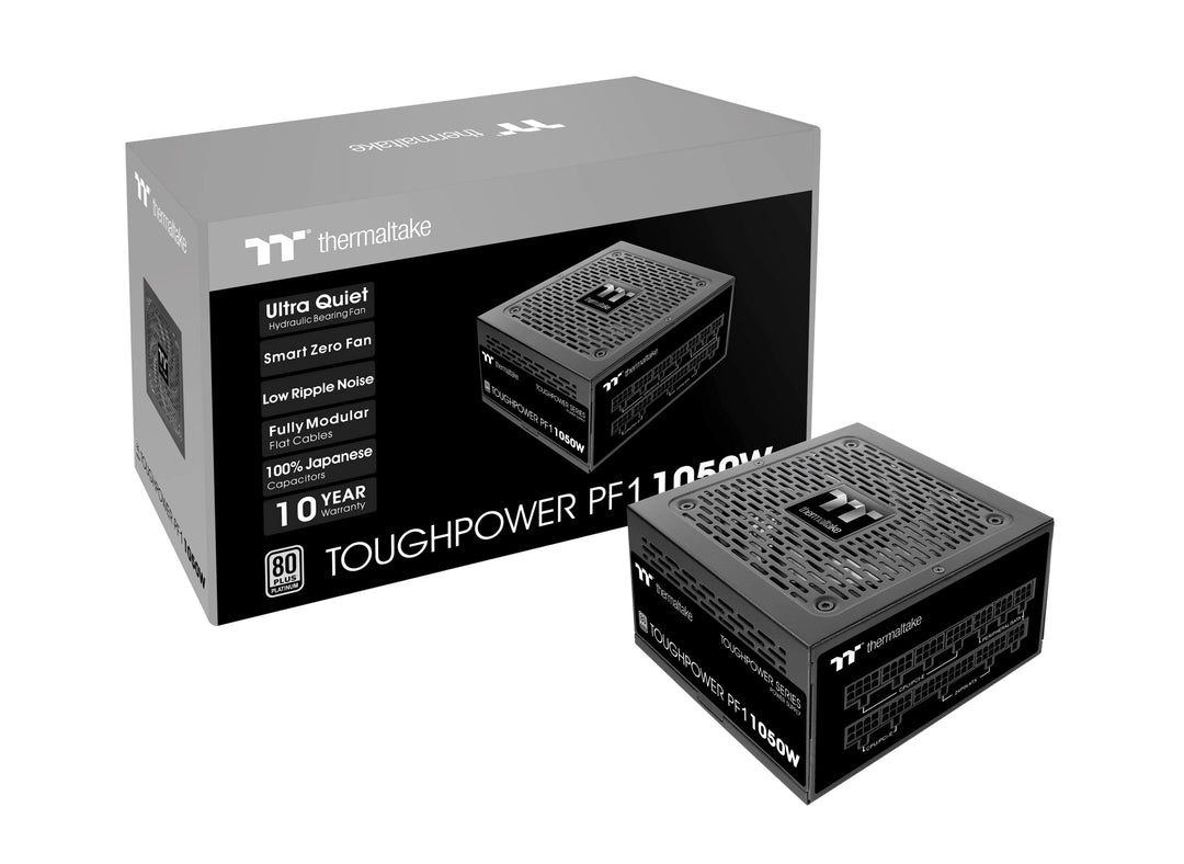 Thermaltake Tt Toughpower PF1 1050W | 80Plus Platin Zertifiziert | Voll-Modulares Netzteil