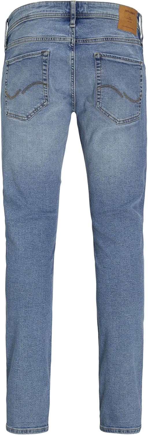 JACK & JONES Men's Jjiglenn Jjoriginal Am 817 Noos Jeans Klassisch 27W / 32L Blue Denim, Klassisch 2