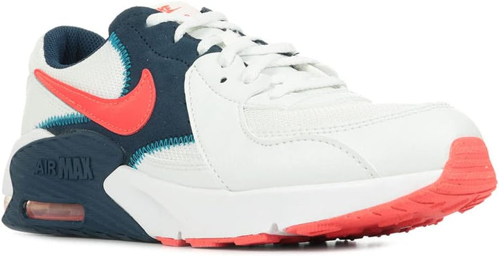 Nike Herren Air Max Excee Sneaker 31.5 EU Summit White Bright Crimson, 31.5 EU Summit White Bright C