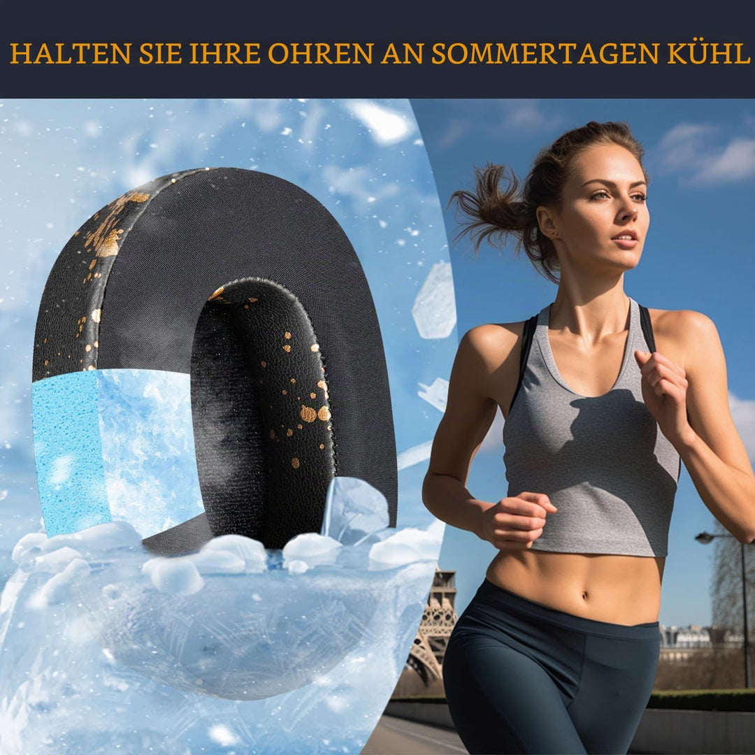 SOULWIT Kühlgel Ersatz Ersatzpolster Polster Ohrpolster für Skullcandy Hesh 3/ANC/Evo &amp; Crusher Wire