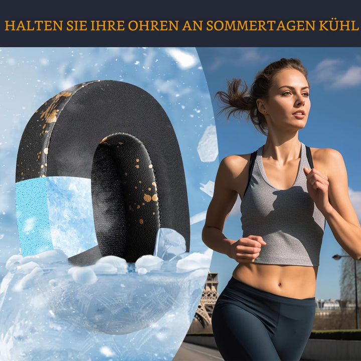 SOULWIT Kühlgel Ersatz Ersatzpolster Polster Ohrpolster für Skullcandy Hesh 3/ANC/Evo &amp; Crusher Wire