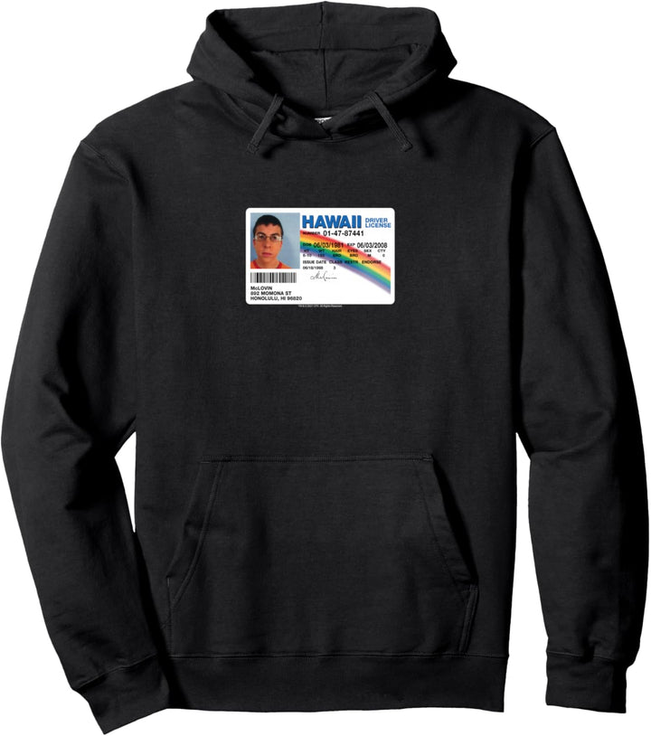Superbad McLovin ID Pullover Hoodie
