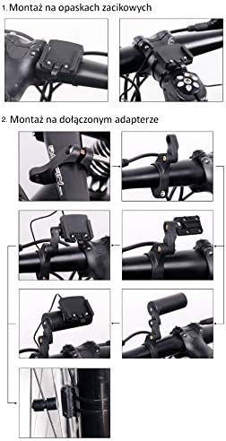 Fahrradcomputer Wasserdicht 28 Funktionen Fahrradcomputer LCD Geschwindigkeit Fahrradtacho Radcomput