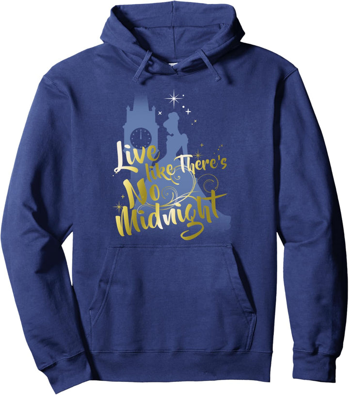 Disney Cinderella Silhouette Live Like There's No Midnight Pullover Hoodie