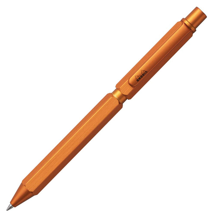 Rhodia 9340C – 3-in-1 ScRipt Multipen – 2 Kugelschreiber 0,5 mm schwarz & rot + 1 Druckbleistift Gra