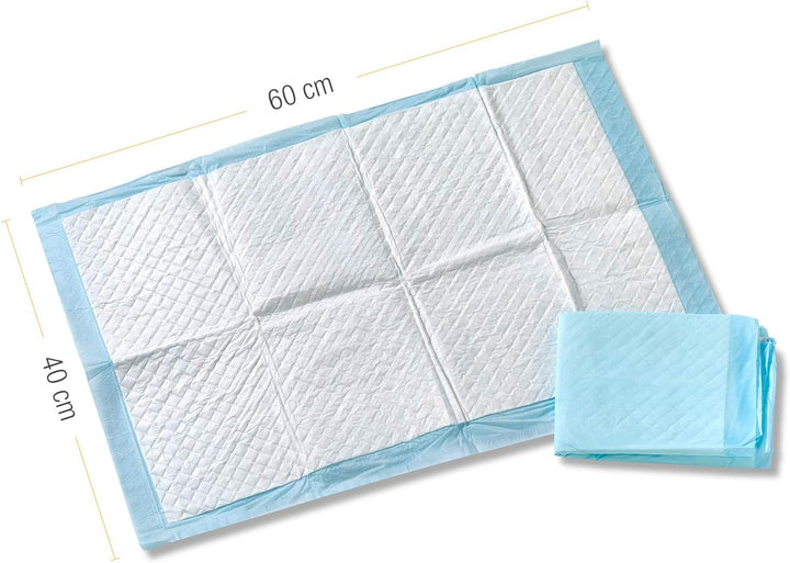 Tigex Einweg-Schutzbezüge für Wickelauflage, Weiss/Blau, 120 Stück Lot de 120, Lot de 120