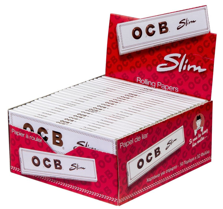OCB 15434 slim langes Papier, weiss