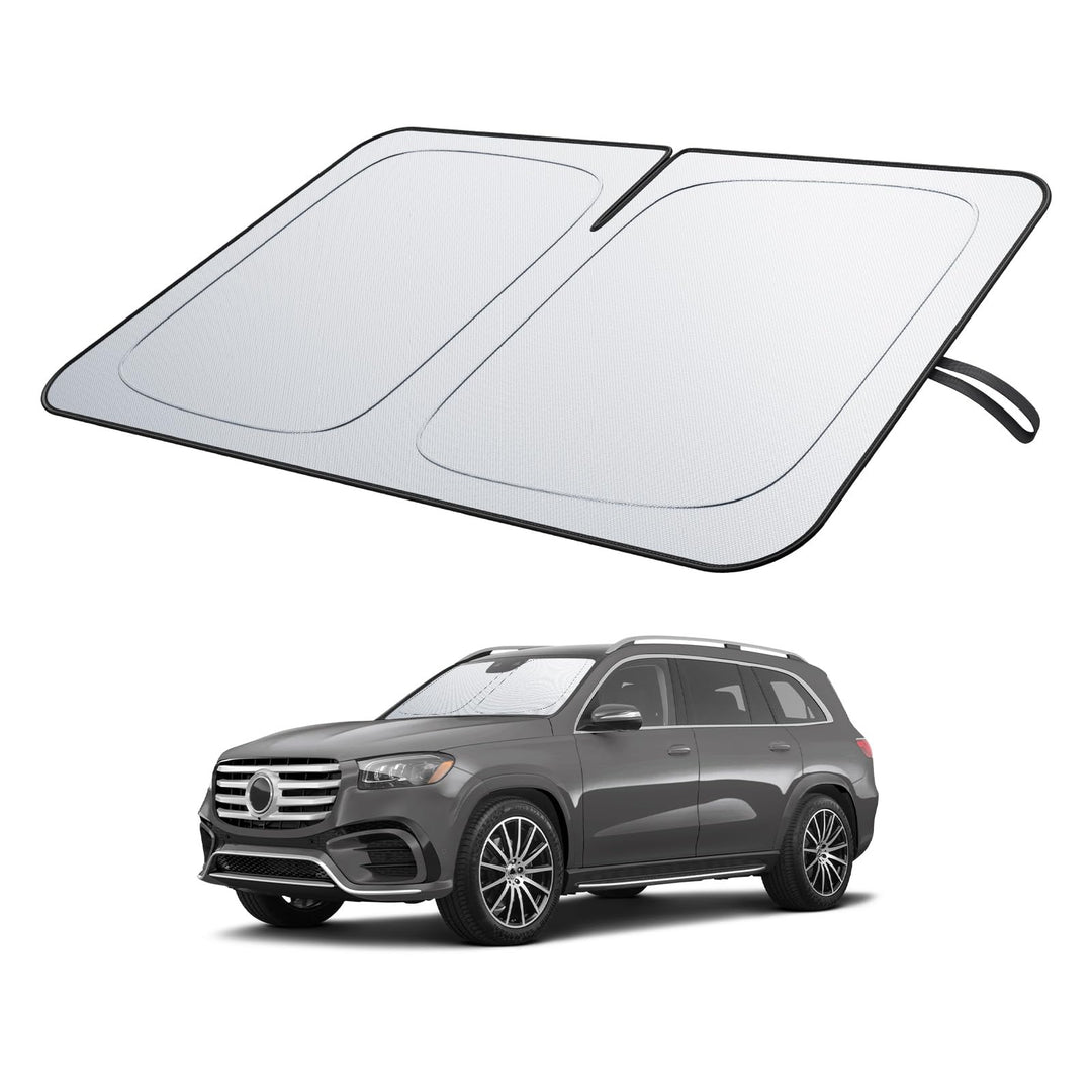 BIXUAN Frontscheiben-Sonnenschutz kompatibel mit Mercedes Benz GLE W167 2020-2026 Auto Sonnenschutz