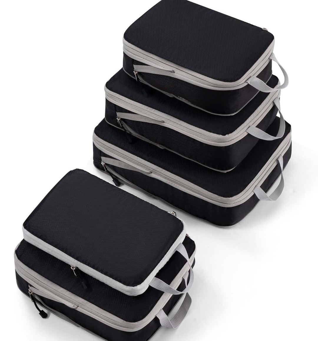 Meowoo Packing Cubes Kompression Koffer Organizer Packwürfel Packtaschen Kleidertaschen Verpackungsw