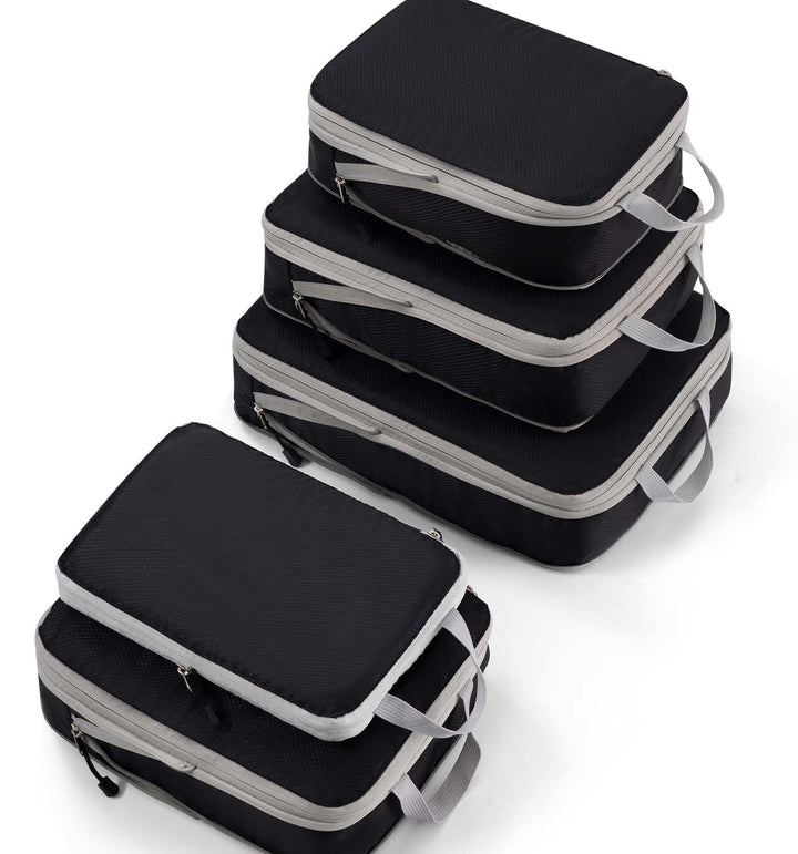 Meowoo Packing Cubes Kompression Koffer Organizer Packwürfel Packtaschen Kleidertaschen Verpackungsw