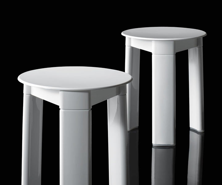 Gedy Trio Hocker in Weiss 2072