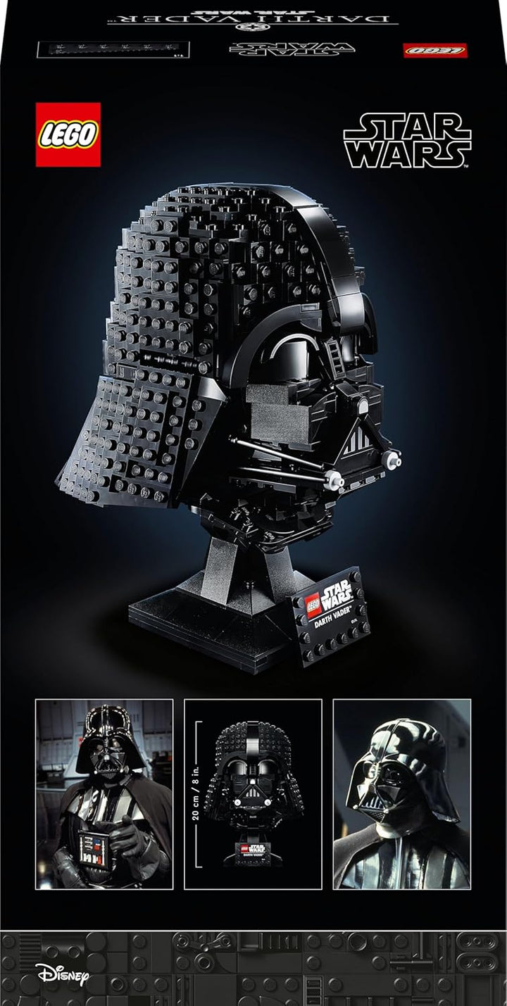 LEGO 75304 Star Wars Darth-Vader Helm Bauset für Erwachsene, Deko, Geschenkidee, Modell zum Bauen un