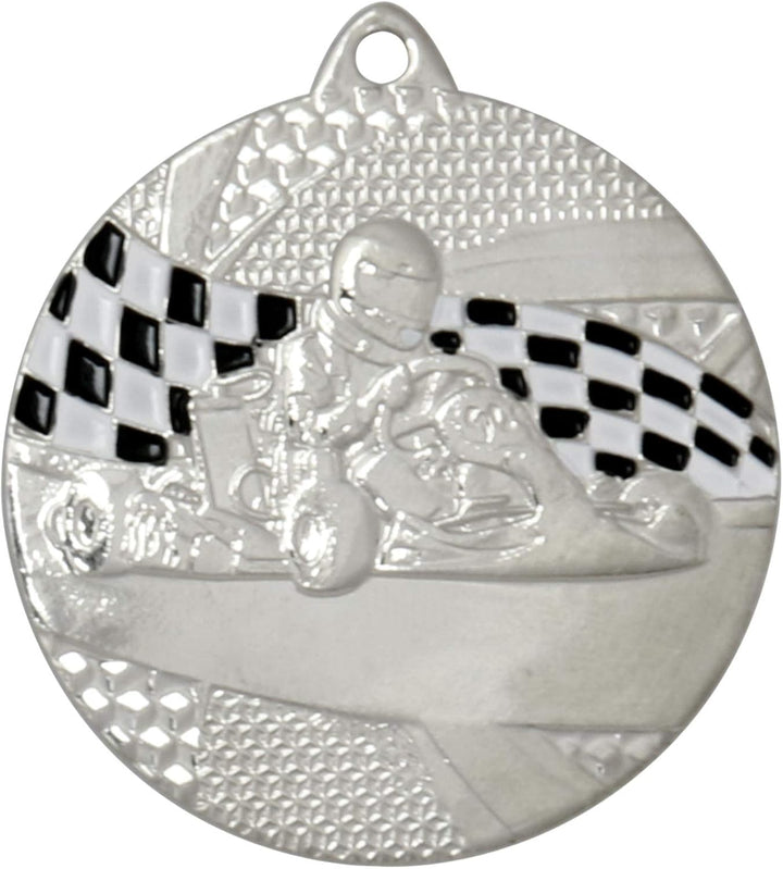 Medaille Kart Gokart Kart Fahren Medaillen rund Gold Silber Bronze Set Set gold silber bronze, Set g