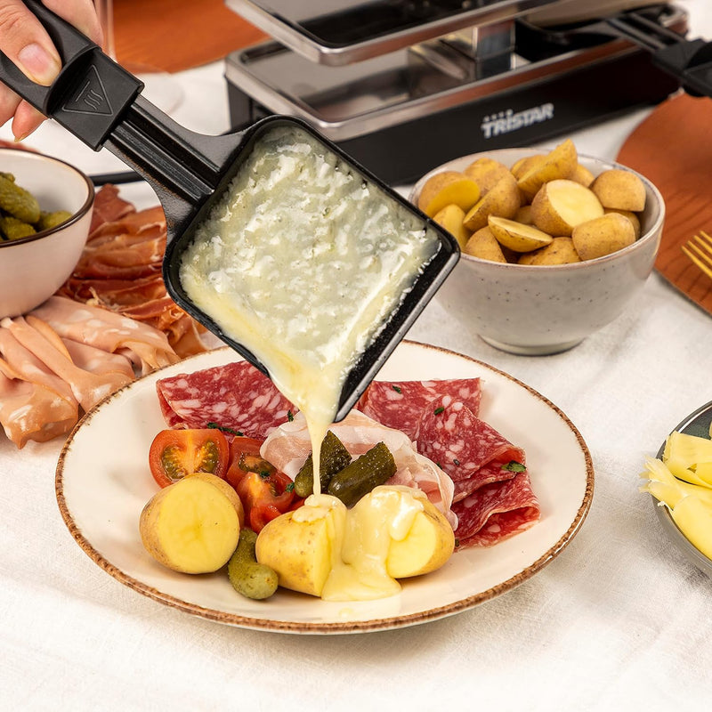 Tristar RA-2742 Raclette, Schwarz 4 Personen, 4 Personen