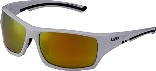 Uvex Unisex Sportstyle 222 Pola Sportbrille Einheitsgrösse 8890 white black/ ltm.yellow, Einheitsgrö