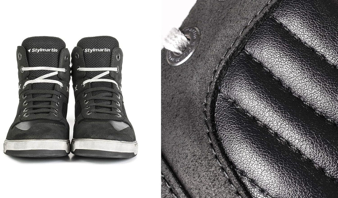 STYLMARTIN Atom Unisex High-Top 40 EU Schwarz, 40 EU Schwarz
