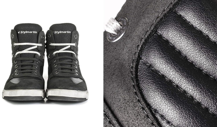 STYLMARTIN Atom Unisex High-Top 40 EU Schwarz, 40 EU Schwarz
