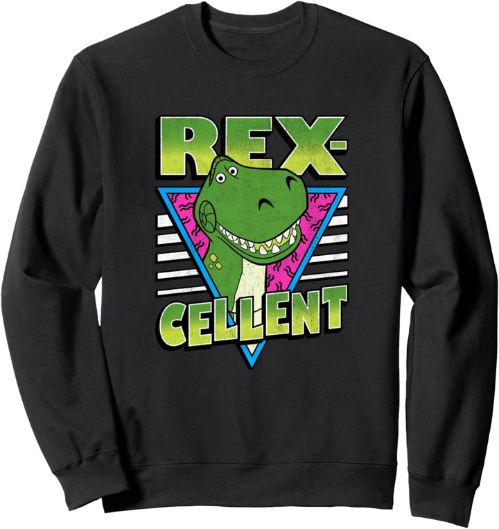 Disney Pixar Toy Story 4 Retro Rex-cellent Portrait C2 Sweatshirt