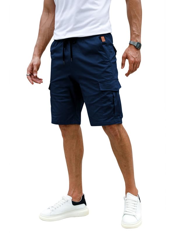 Elegancity Kurze Hosen Herren Cargo Shorts Freizeithose | Sommer Chino Shorts Mit 6 Taschen,Kurze Ca