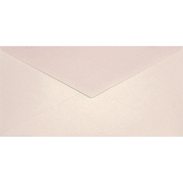 Netuno 100 Briefumschläge Perlmutt-Rose-Gold DIN lang 110x 220 mm 120g Aster Metallic Candy Pink Gol