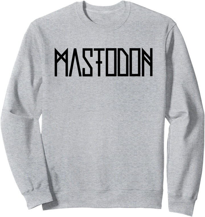 Mastodon – Black Logo Sweatshirt