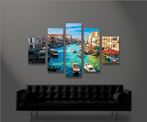 islandburner Bild Bilder auf Leinwand Venice Venedig Romantik Italien V4 MF XXL Poster Leinwandbild