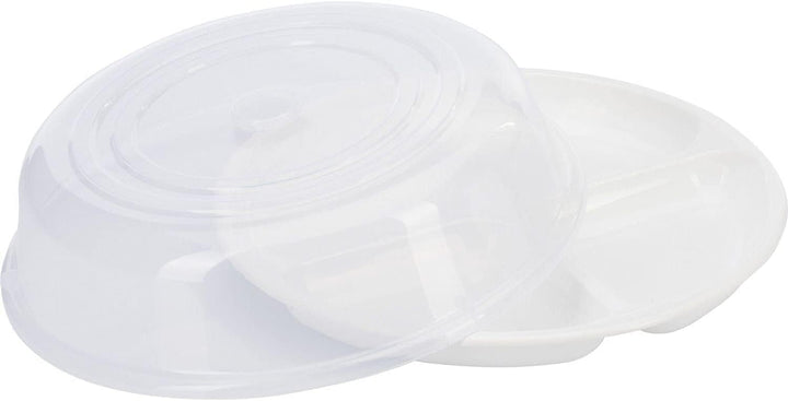 Westmark Mikrowellen-Geschirr, Set 5-tlg.: 3 Dosen inkl. Deckeln, 1 Menüteller, 1 Abdeckhaube, Kunst