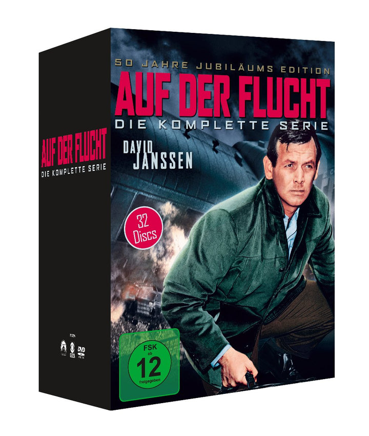 Auf der Flucht - Die komplette Serie (32 Discs) [DVD] [1967], DVD
