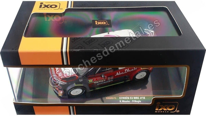 Ixo Citroen C3 WRC #10 Rallye Portugal 2018 Meeke, Nagle 1:43