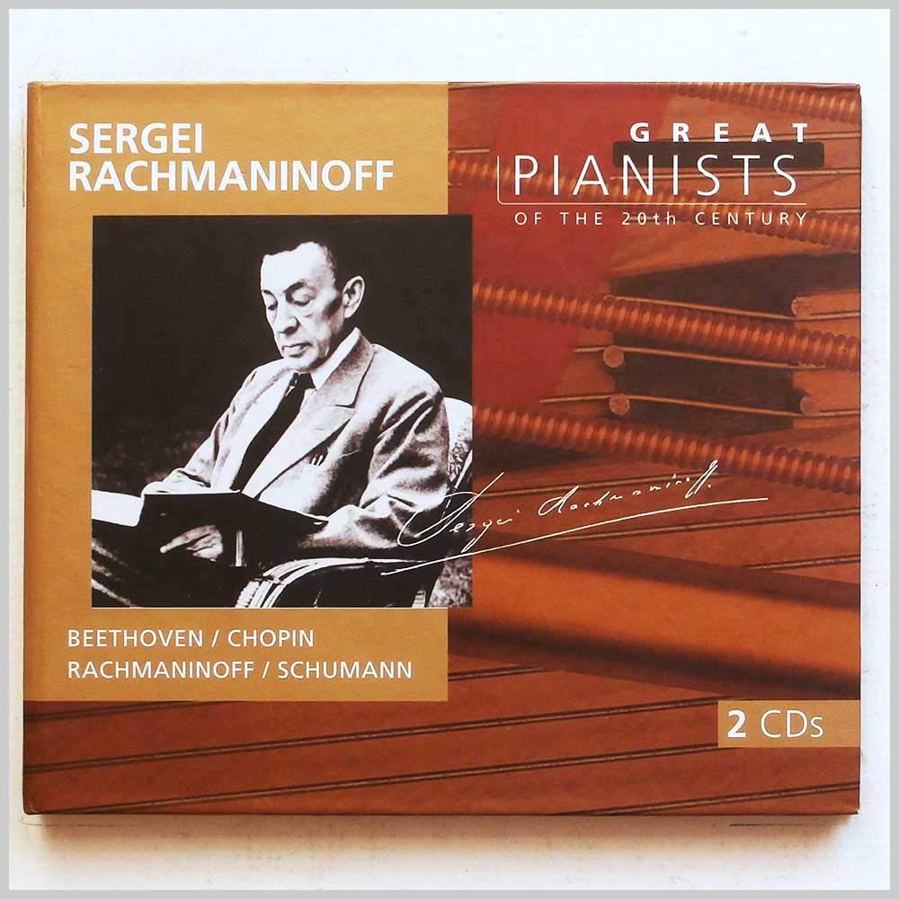 Die grossen Pianisten des 20. Jahrhunderts - Sergej Rachmaninoff, Audio-CD