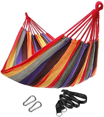 SONGMICS Hängematte Mehrpersonen 210 x 150 cm, TÜV Rheinland, Belastbarkeit bis 300 kg, für Outdoor
