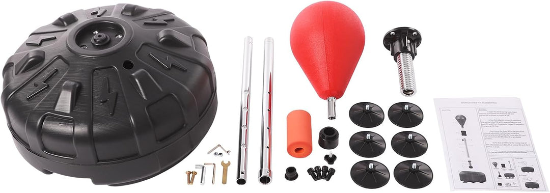 Boxsack Stehend, Erwachsene Standboxsack, Punchingball, Verstellbar Erwachsene Kinder Boxen Punching