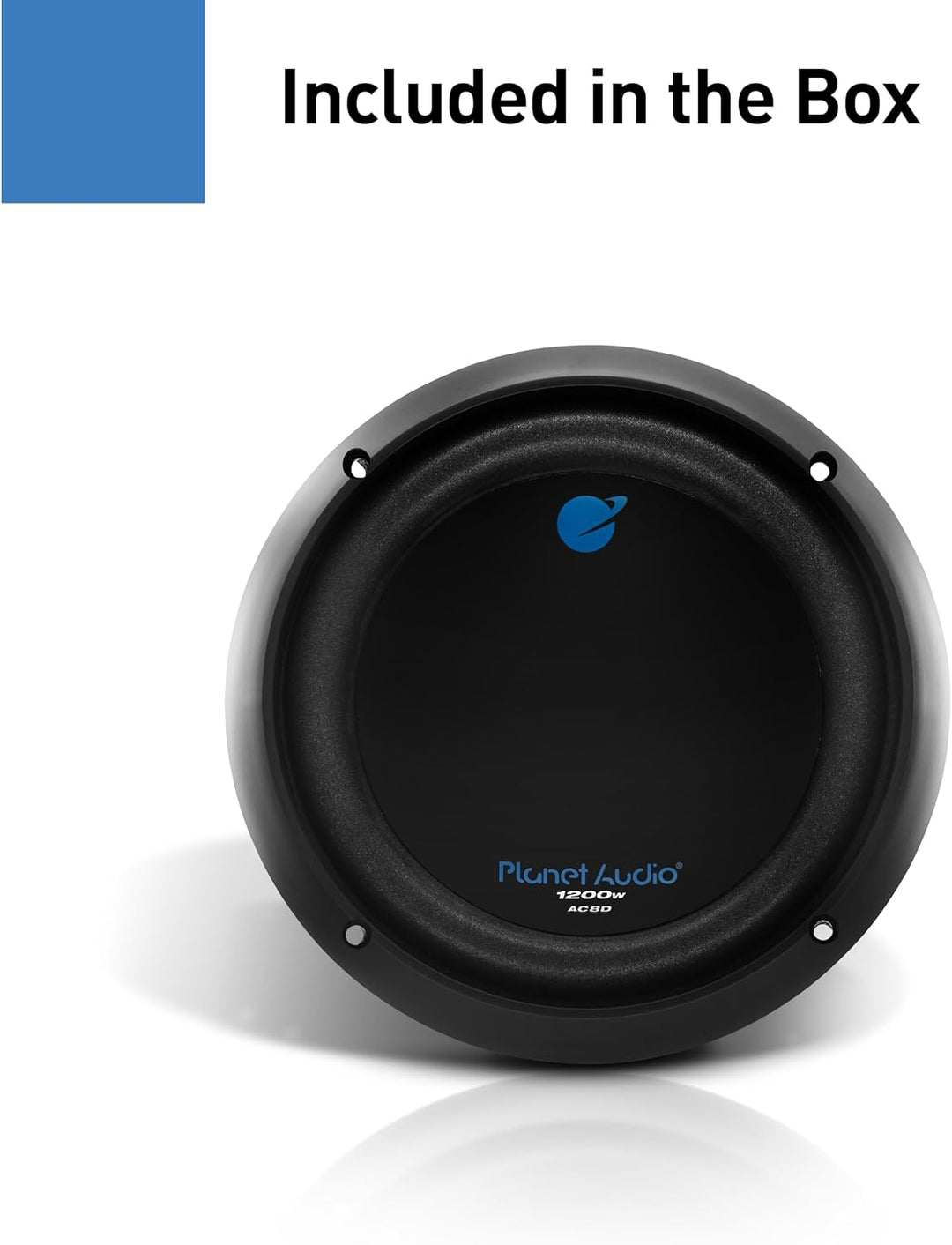 Planet Audio AC8D Planet 8" DVC Woofer 1200W MAX 4 Ohm
