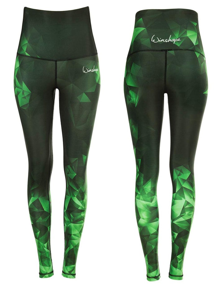 WINSHAPE Damen Functional Power Shape Tights Leggings HWL102-SMARAGD-M Smaragd HWL102-SMARAGD-M, HWL