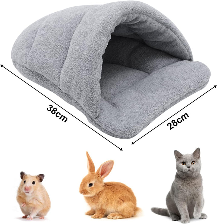 1 Stück Katzenstreu für Haustiere, Hamsterbett, Meerschweinchenbett, Mini-Schlafsack, geeignet für H