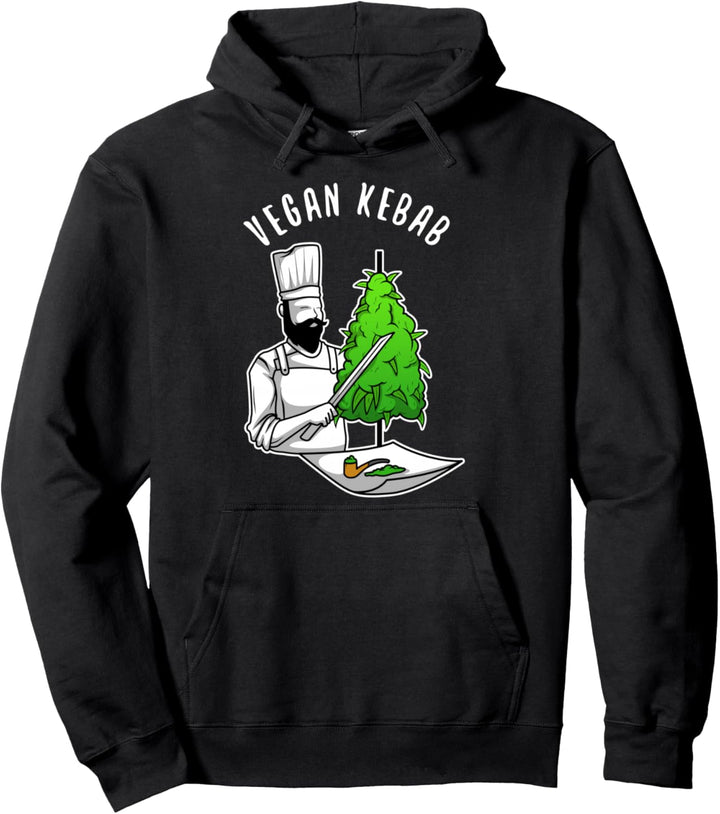 Vegan Kebab - Weed Pullover Hoodie