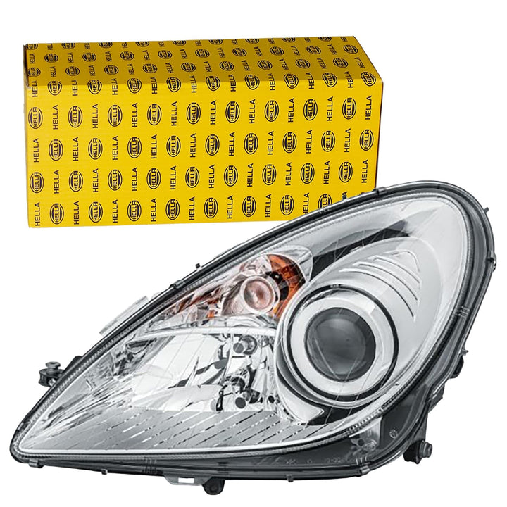HELLA 1EL 008 361-611 Halogen-Hauptscheinwerfer - links - für u.a. Mercedes-Benz Slk (R171) Links Ha
