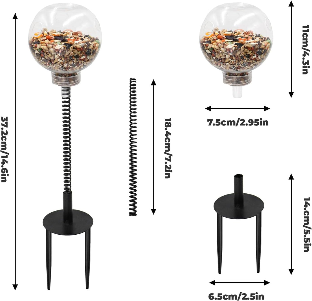 Dnoifne 2er-Set Pickspielzeug für Hühner – Beschäftigungsspielzeug & Futterspender für Hühner, Hühne
