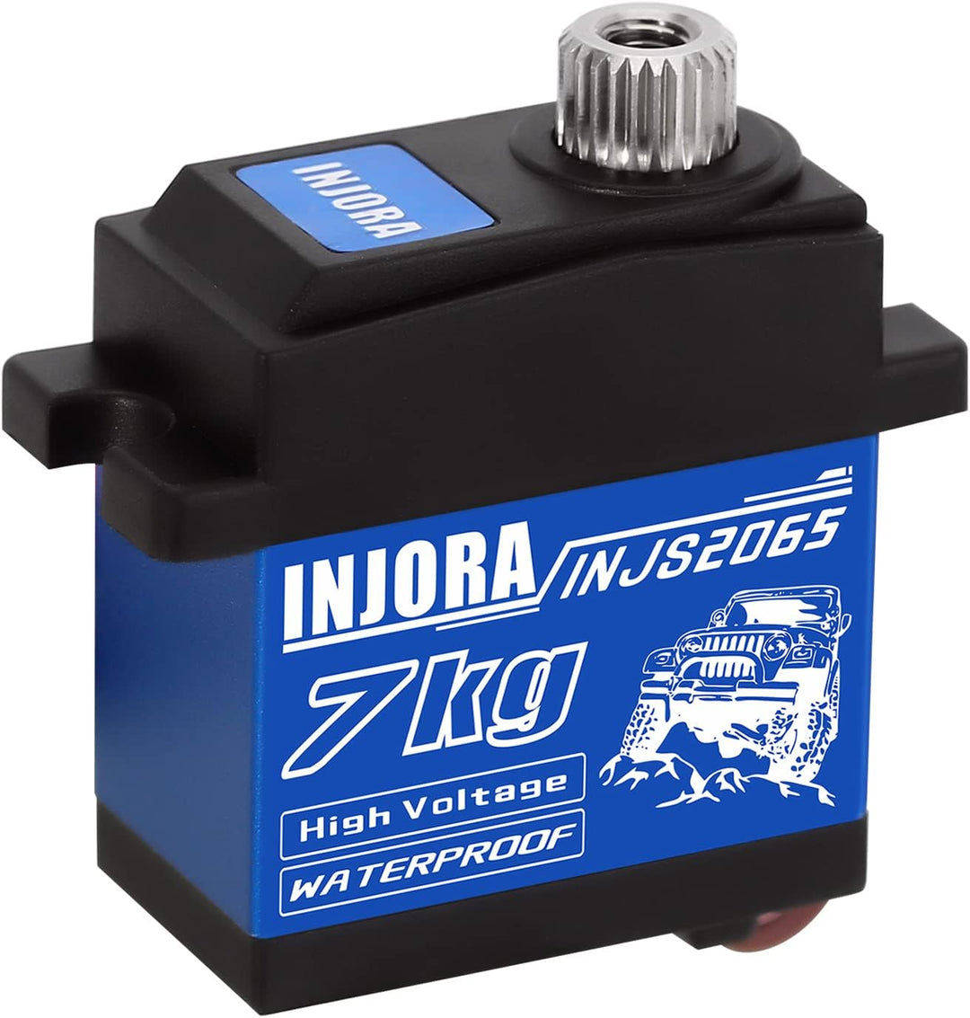 INJORA 7KG 2065 Digital Servo Wasserdicht Hoch Spannung Sub-Micro Schalt Servo für TRX4 TRX6 SCX10 I